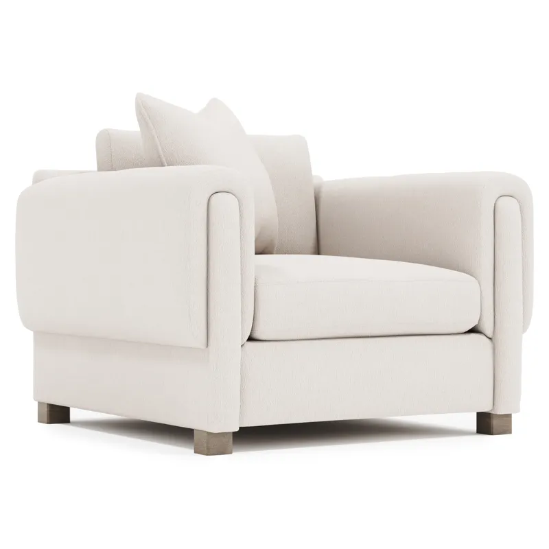 Plush Tori Fabric Chair