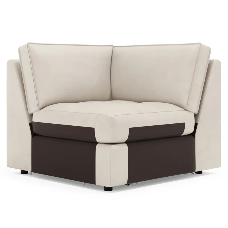 Nest Leather Corner Chair