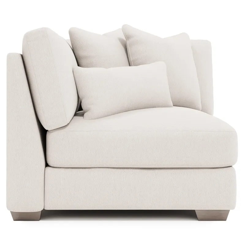 Plush Dawkins Fabric Corner Chair