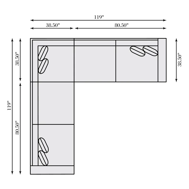 Nest Fabric Sectional