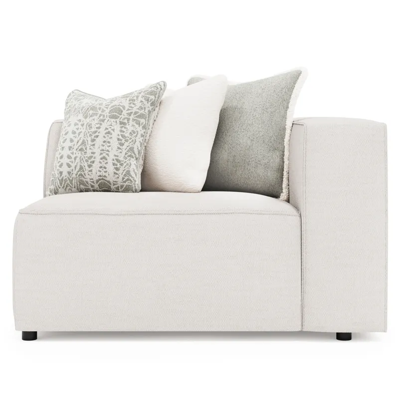 Bliss Fabric Left Arm Chair
