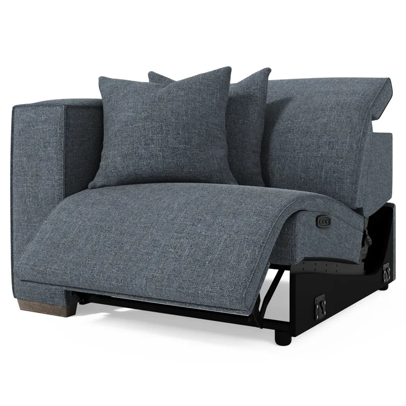 Bliss Fabric Left Arm Power Motion Chair