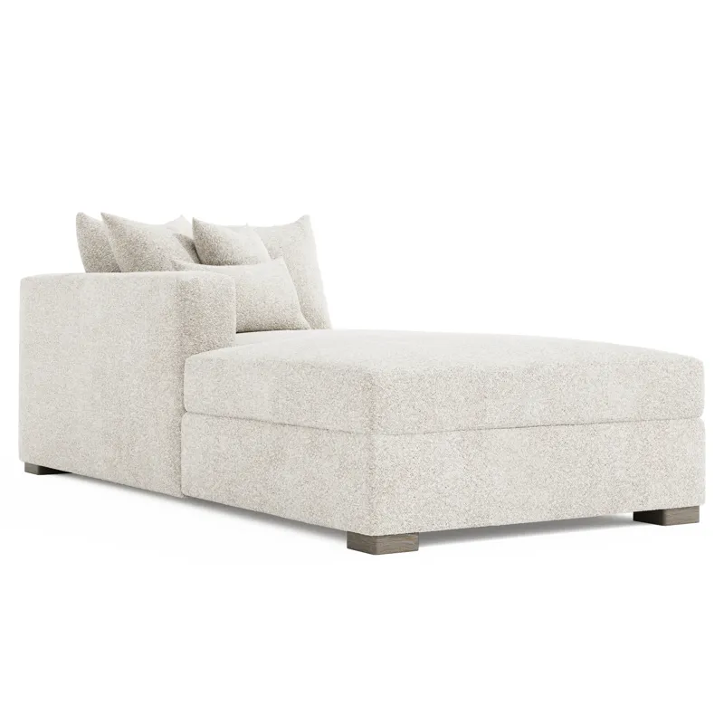 Helena Fabric Left Arm Chaise