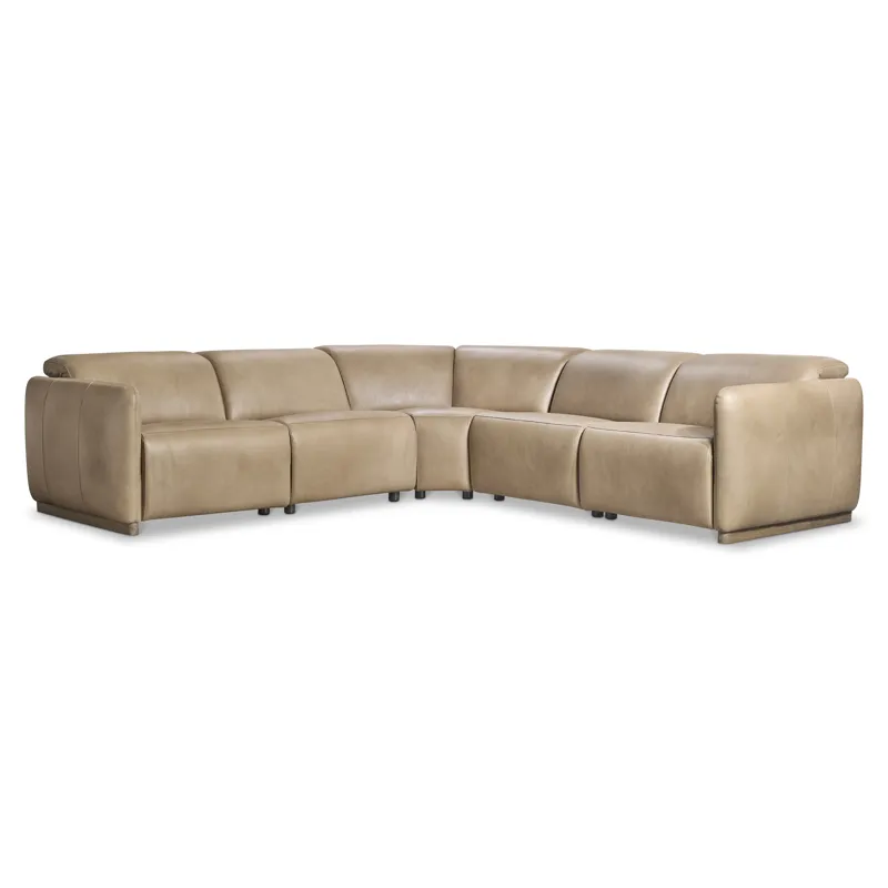 Alta Leather Power Motion Sectional