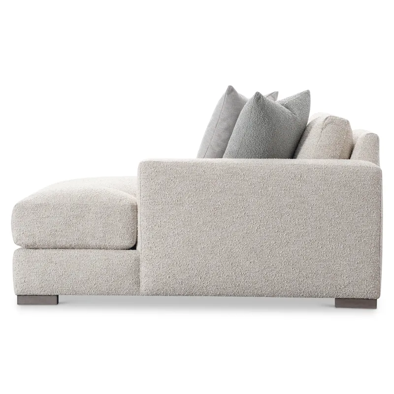 Drew Fabric Right Arm Chaise