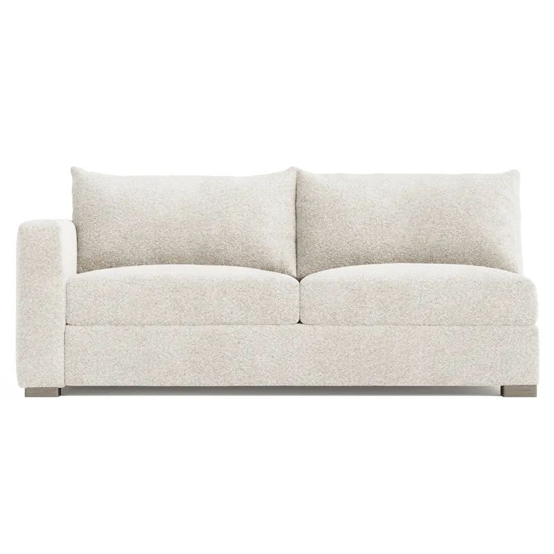 Helena Fabric Left Arm Loveseat
