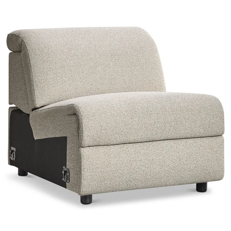 Avignon Fabric Armless Chair