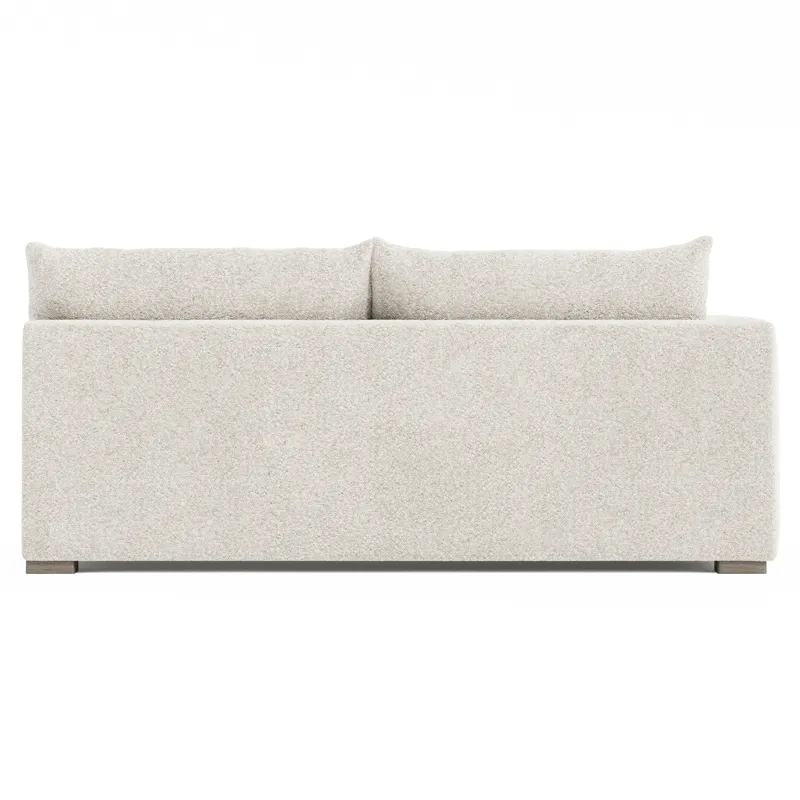 Helena Fabric Left Arm Loveseat