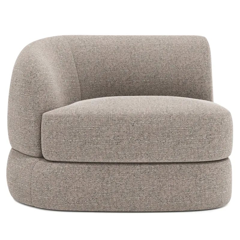 Sylvio Fabric Left Arm Chair