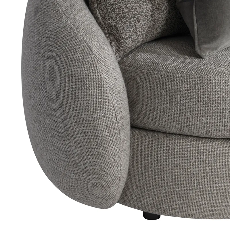 Moretti Fabric Left Arm Loveseat
