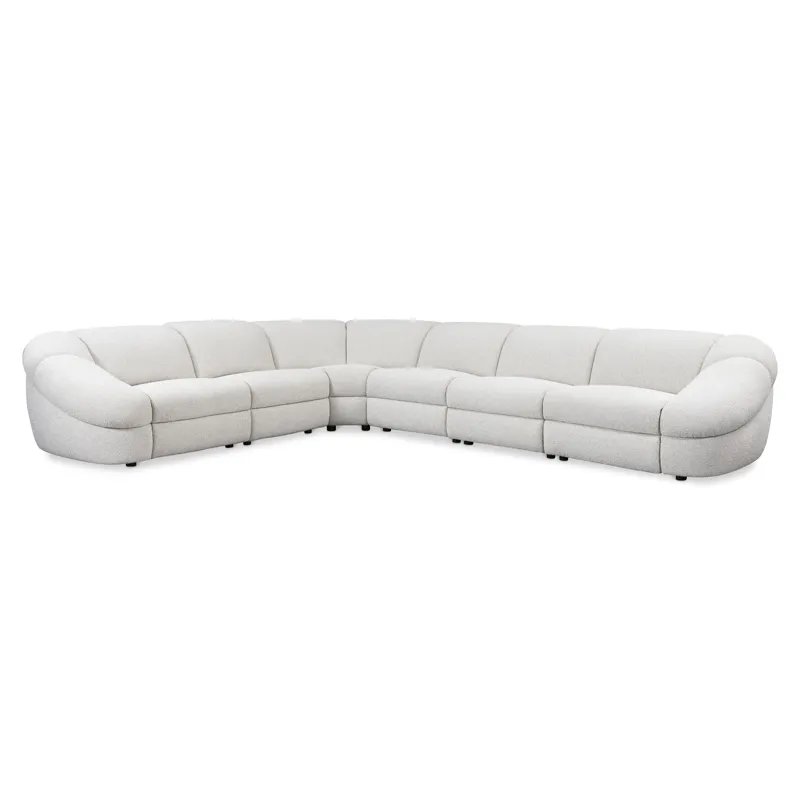 Massimo Fabric Power Motion Sectional