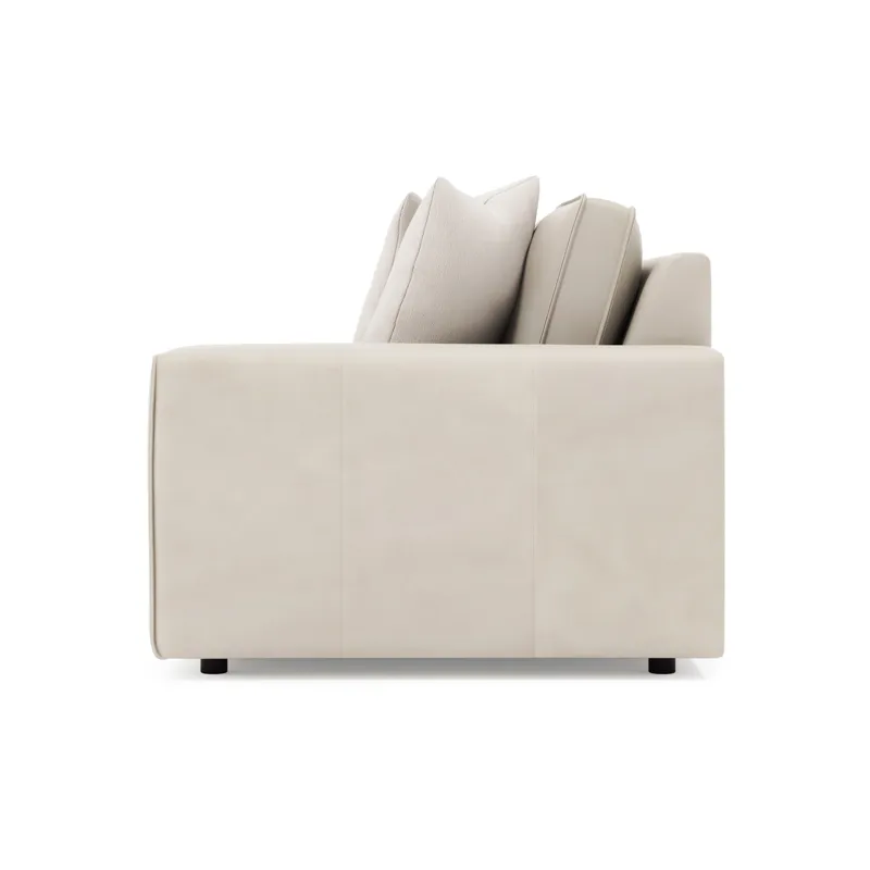 Nest Leather Right Arm Loveseat