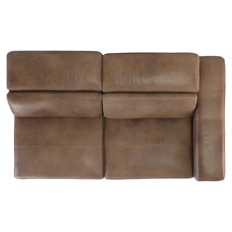 Lioni Leather Right Arm Power Motion Loveseat
