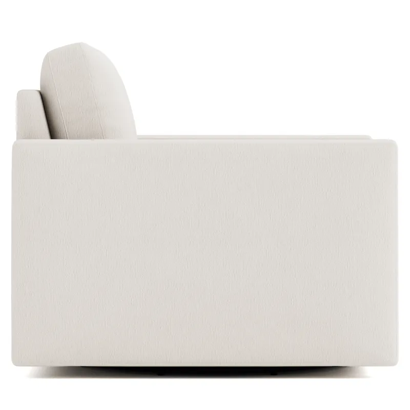 Plush Dawkins Fabric Swivel Chair