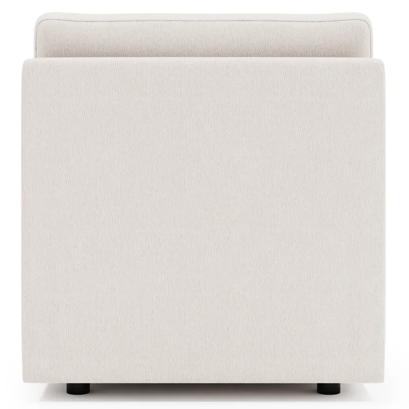Serena Fabric Armless Chair