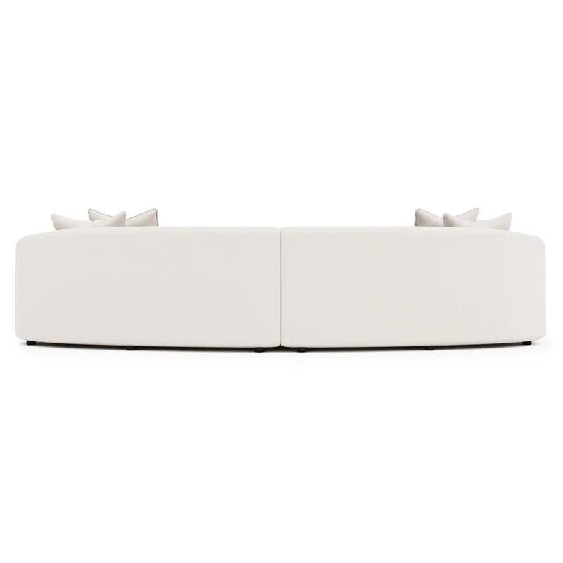 Plush Elle Fabric Sectional