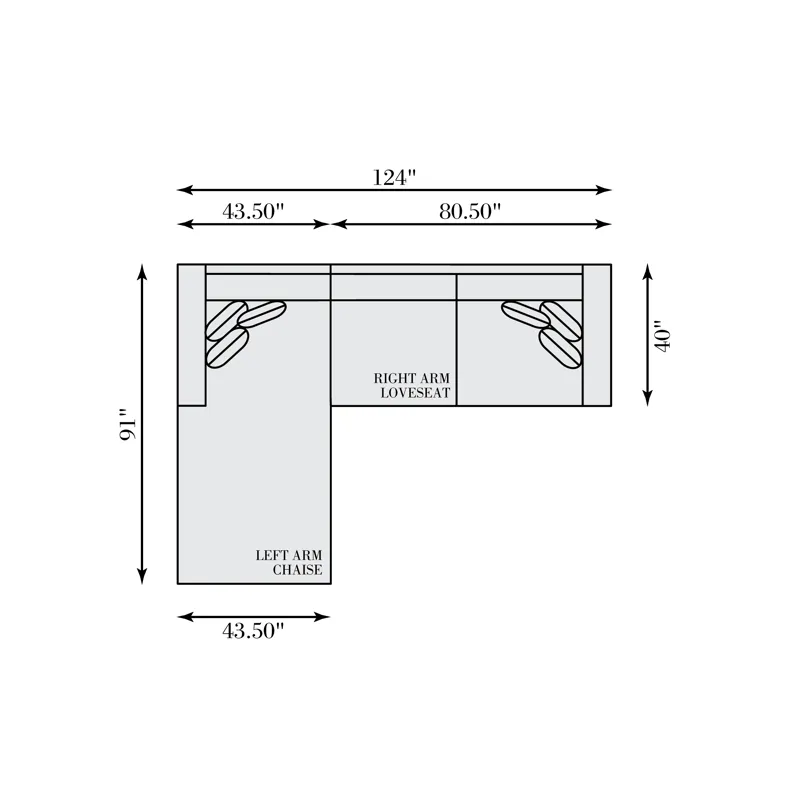 Helena Fabric Sectional