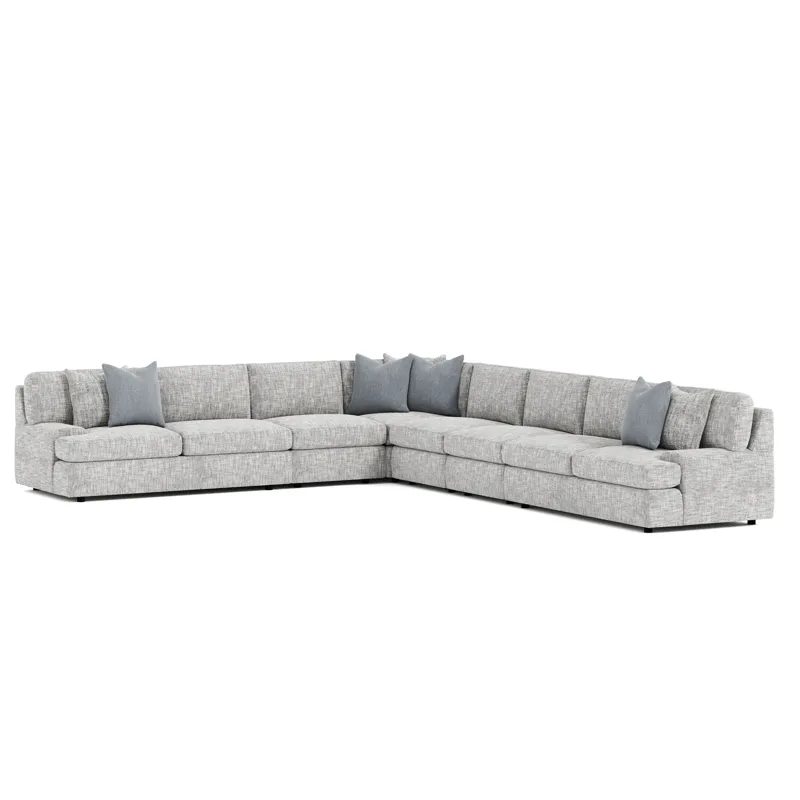 Plush Serena Fabric Sectional