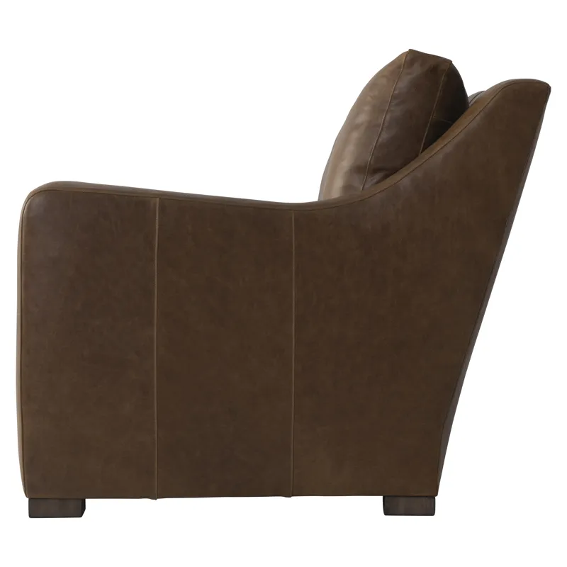 Ventura Leather Right Arm Loveseat