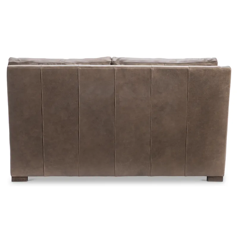 Keirnan Leather Left Arm Loveseat