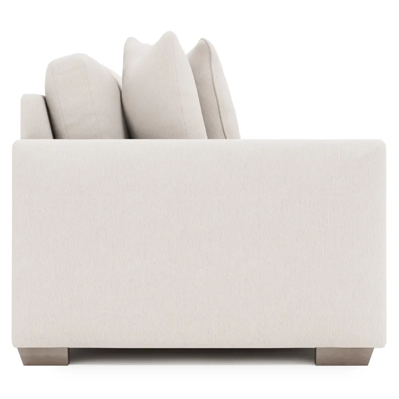 Dawkins Fabric Left Arm Loveseat