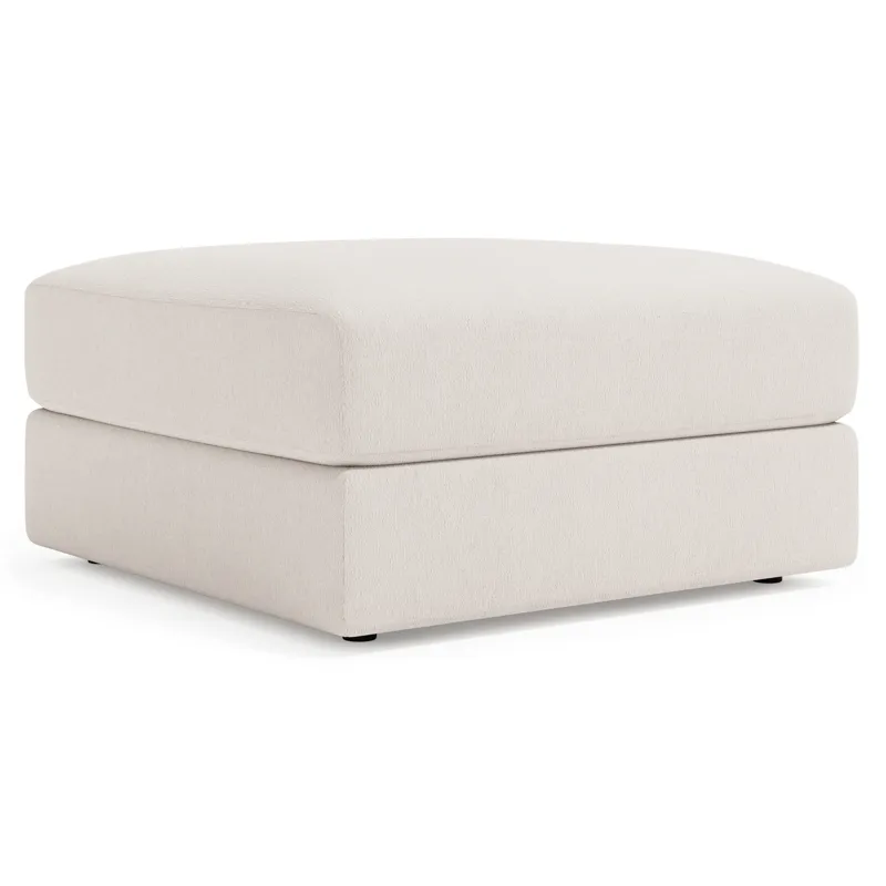 Vista Fabric Ottoman
