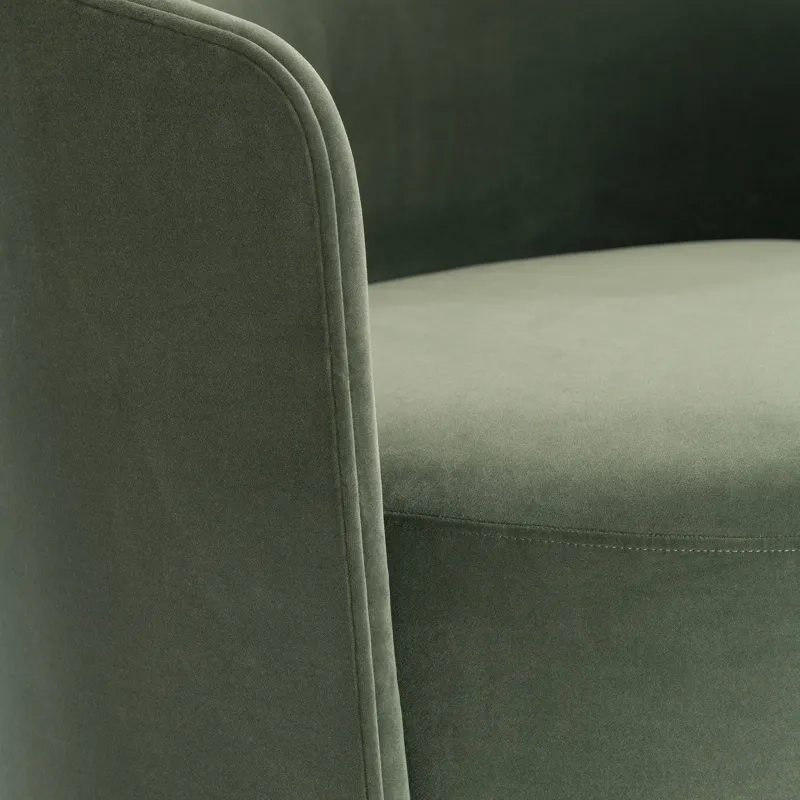 Crosby Fabric Swivel Chair