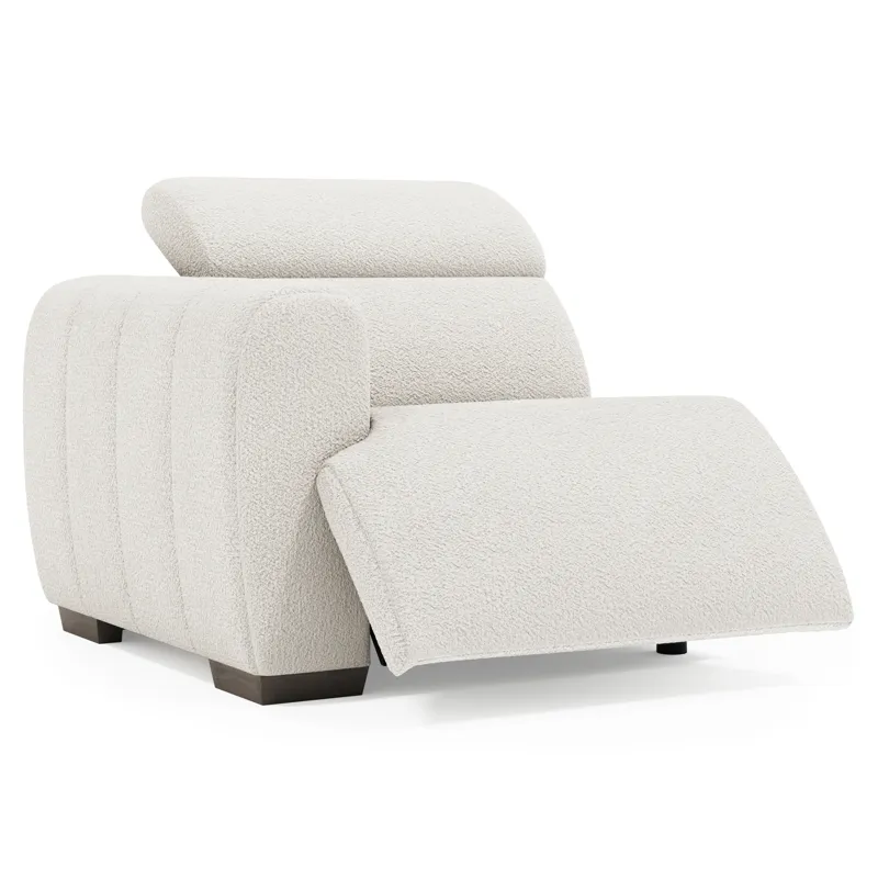 Aldo Fabric Left Arm Power Motion Chair