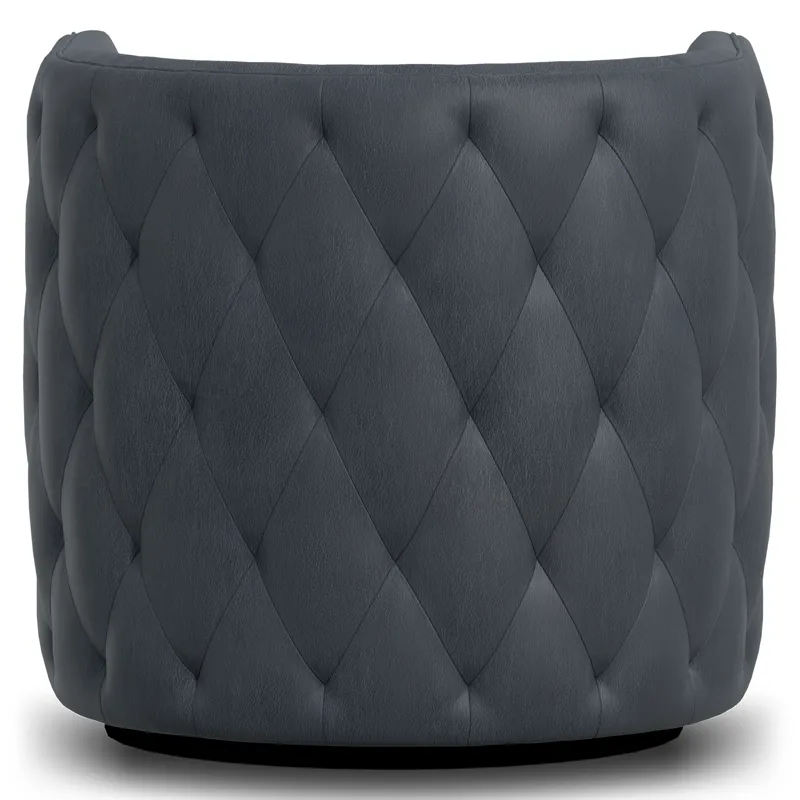 Palazzo Leather Swivel Chair