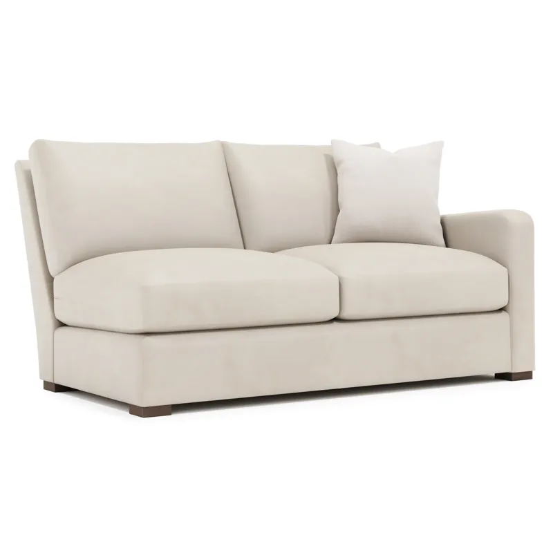 Ventura Leather Right Arm Loveseat