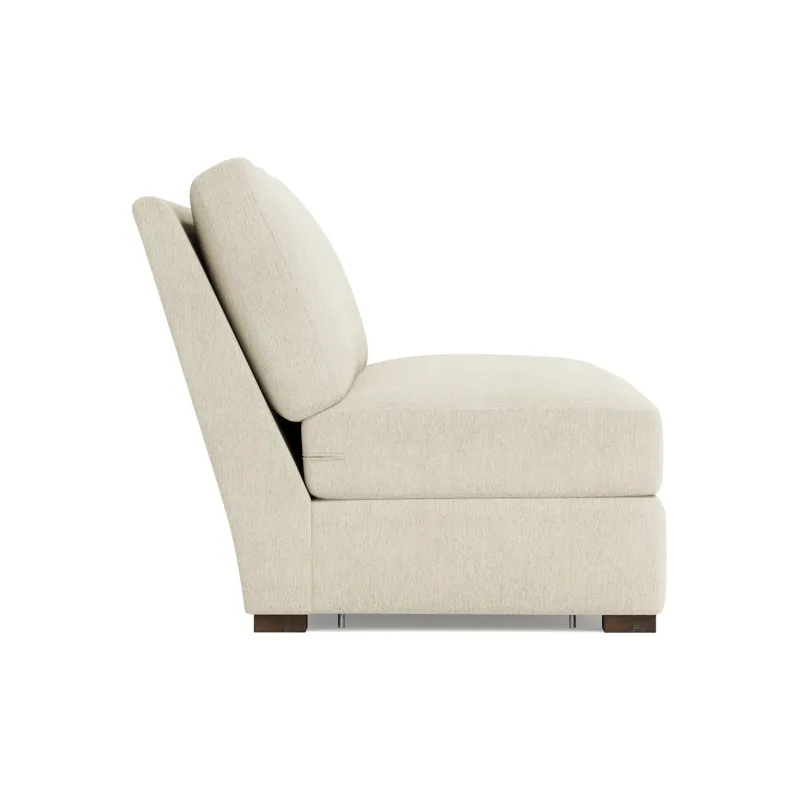 Bernhardt Solutions Ventura Fabric Armless Loveseat