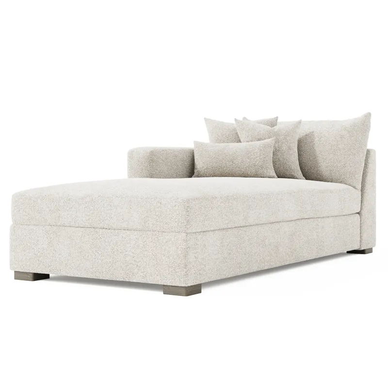 Helena Fabric Left Arm Chaise