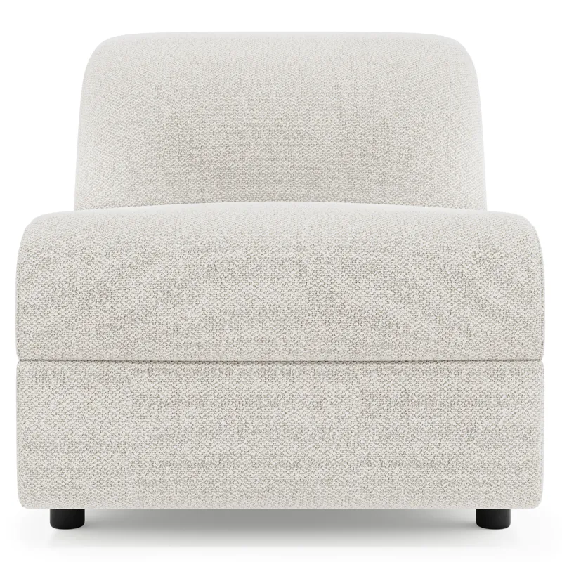 Massimo Fabric Armless Chair