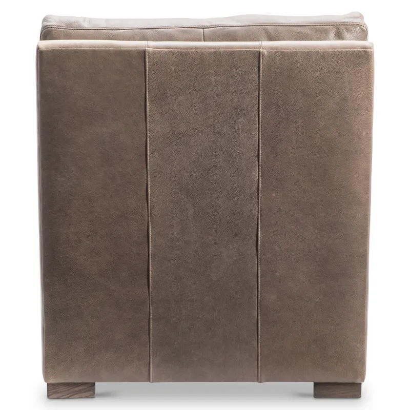 Keirnan Leather Armless Chair