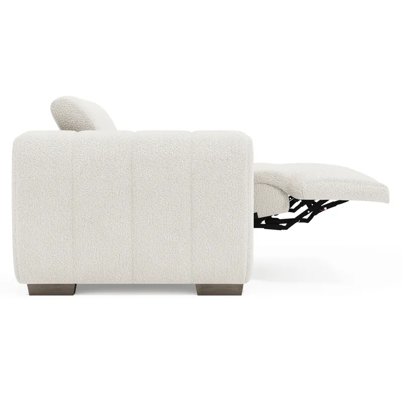 Aldo Fabric Left Arm Power Motion Chair
