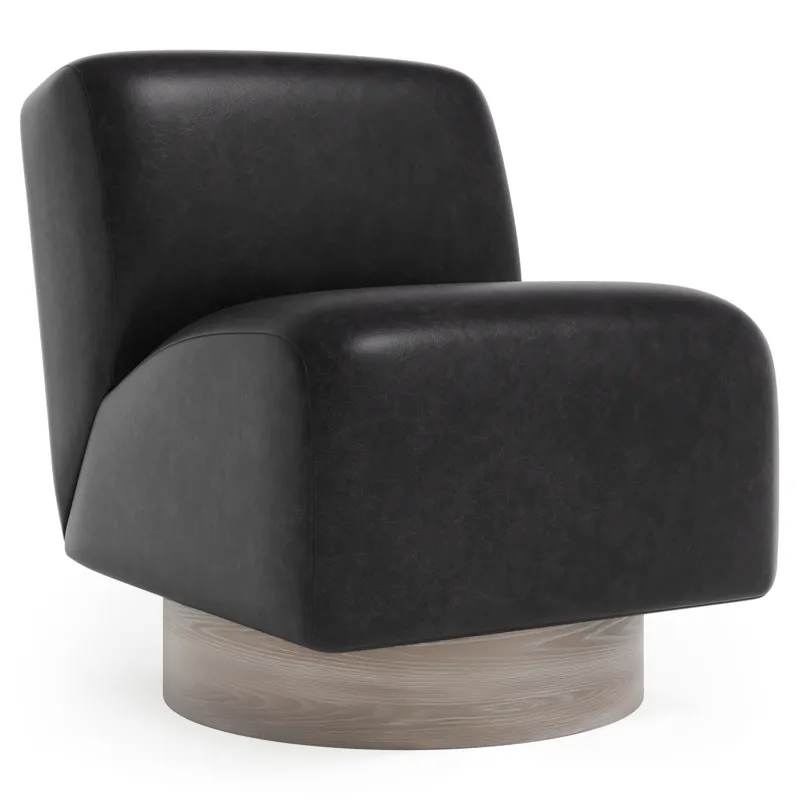 Swivel Chair Program Marley Leather Swivel Chair