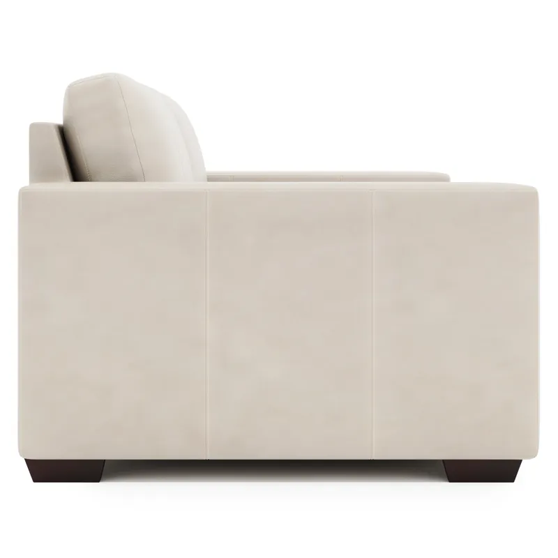 Dawkins Leather Loveseat