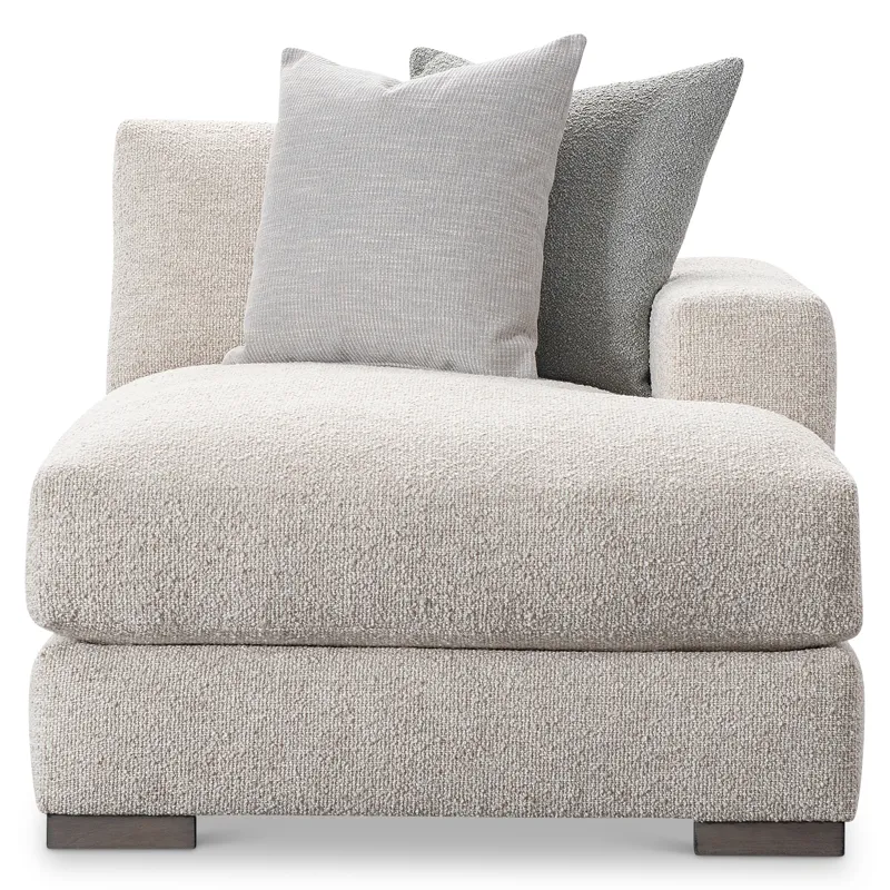 Drew Fabric Right Arm Chaise