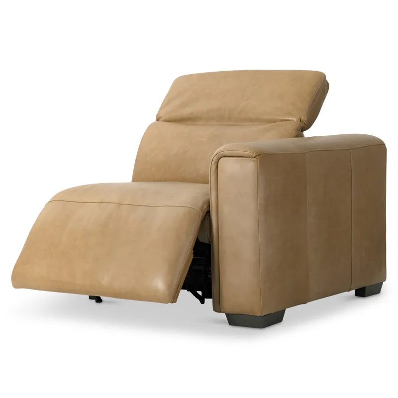 Billings Leather Right Arm Power Motion Chair