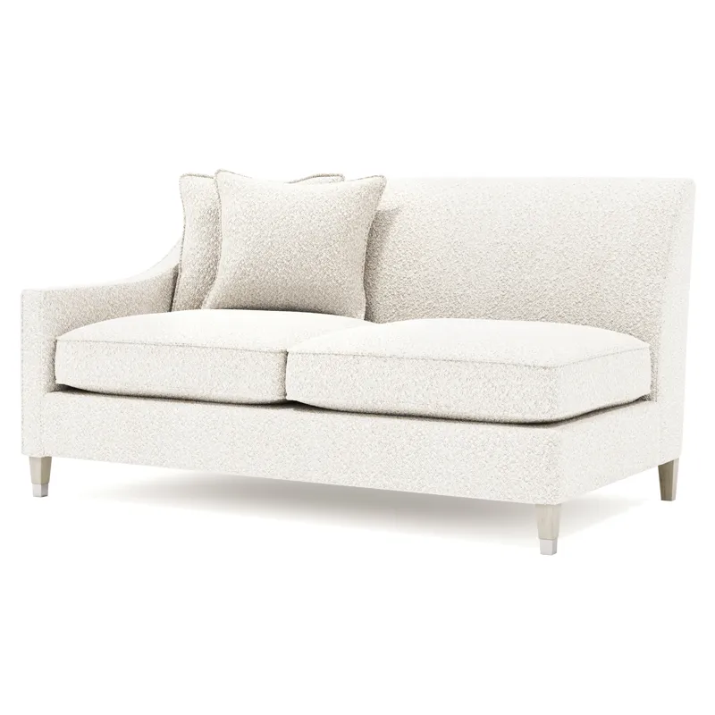 Palisades Fabric Left Arm Loveseat
