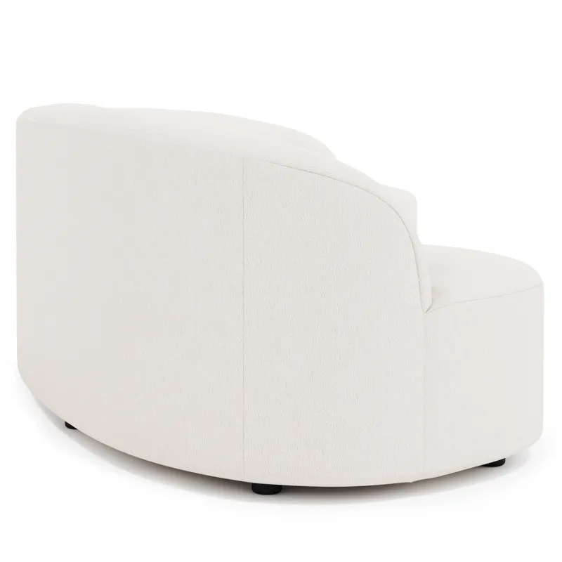 Plush Elle Fabric Sectional