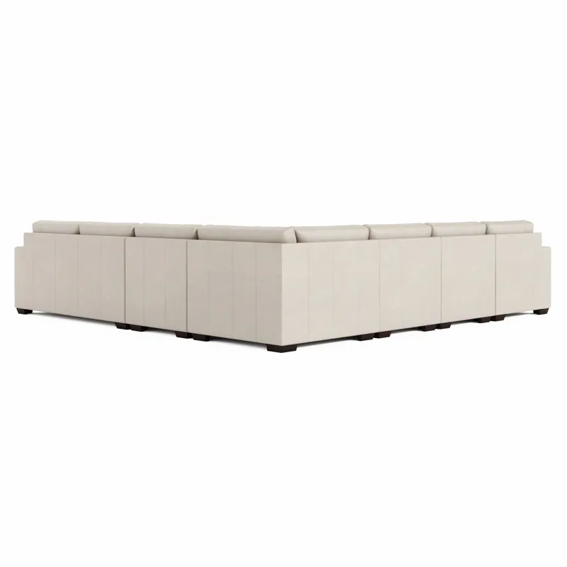 Dawkins Leather Sectional