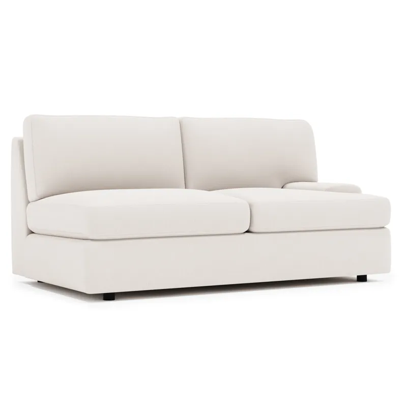 Serena Fabric Right Arm Loveseat