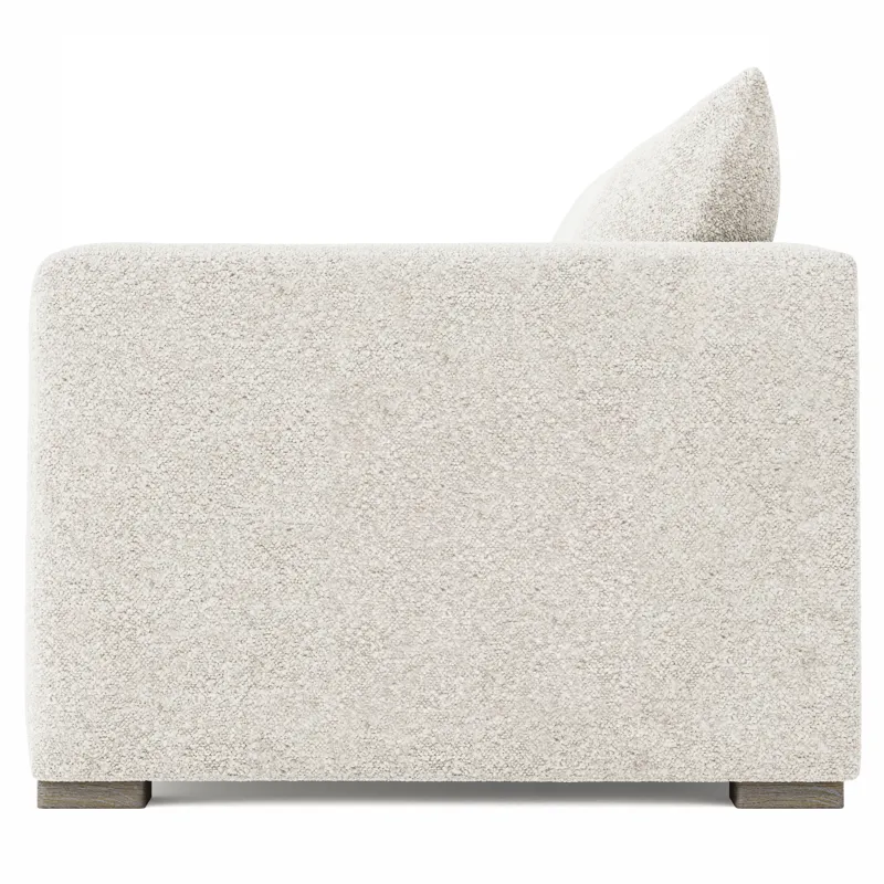 Helena Fabric Right Arm Loveseat