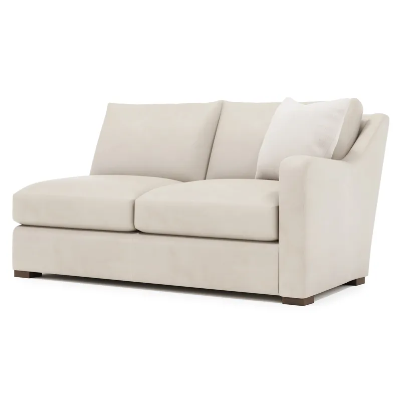 Ventura Leather Right Arm Loveseat