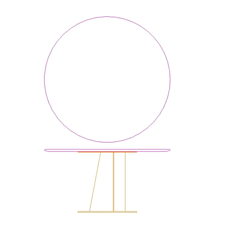 Equis Dining Table Base