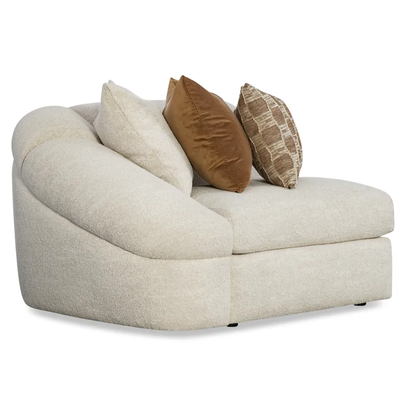 St. Tropez Fabric Left Arm Chair