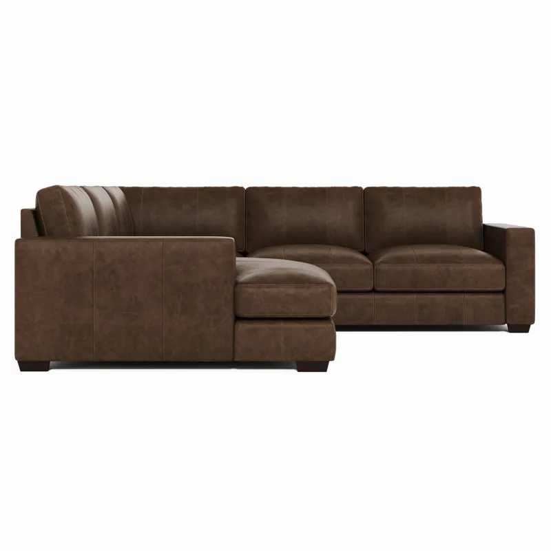 Dawkins Leather Sectional