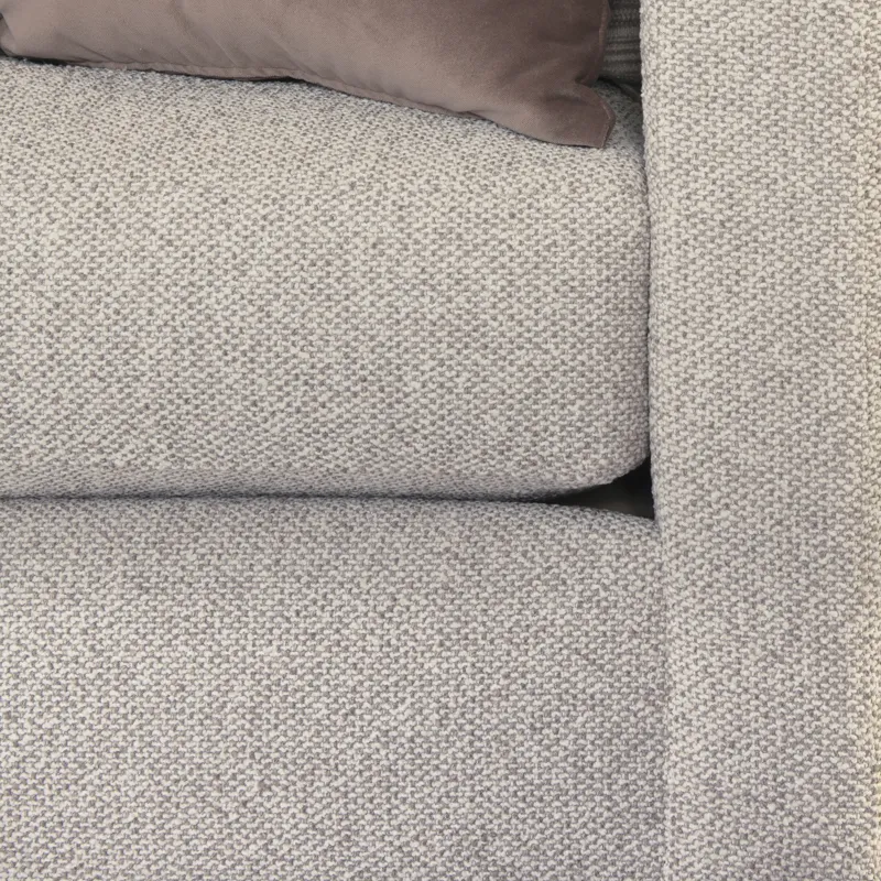 Plush Ventura Fabric Right Arm Loveseat