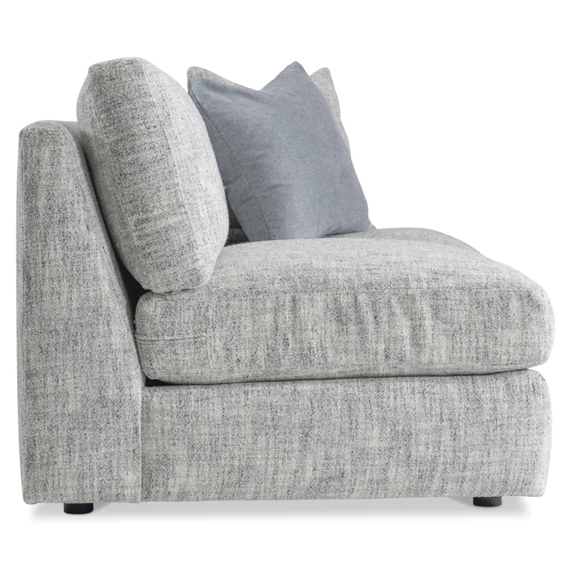 Plush Serena Fabric Right Arm Loveseat